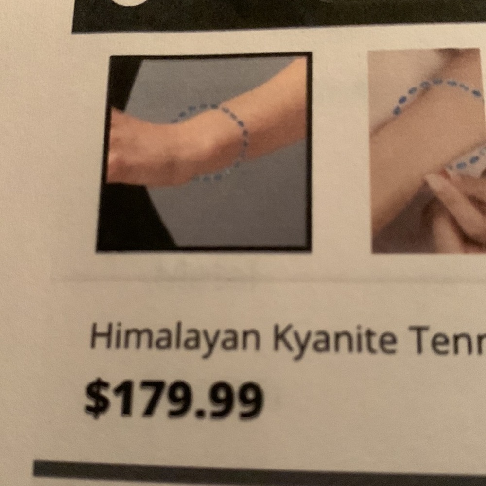 KYANITE BRACELET (HIMALAYAN), SIZE 7.25” LONG - Picture 10 of 13
